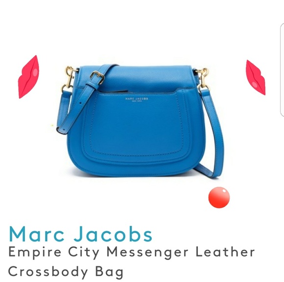 Marc By Marc Jacobs Handbags - Marc Jacobs cross body blue leather bag. Used